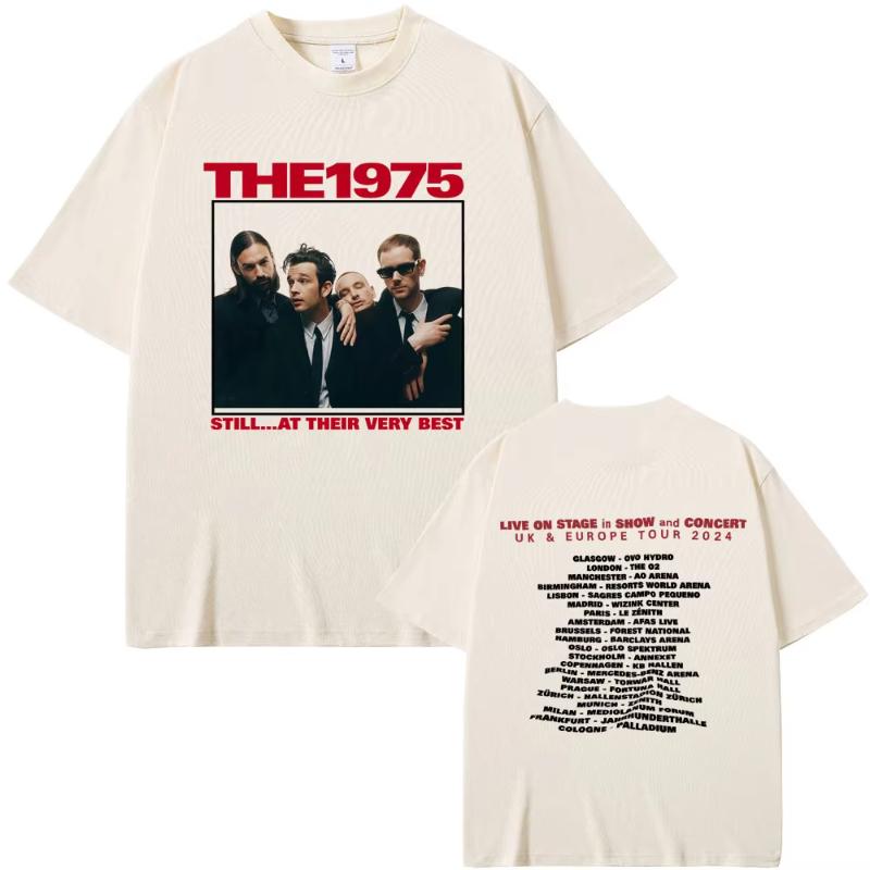 Alternative Rock Band The 1975 Still At Their Very Best Uk  Europe Tour 2024 Tshirt Unisex Women Casual Cotton Vintage T Shirts