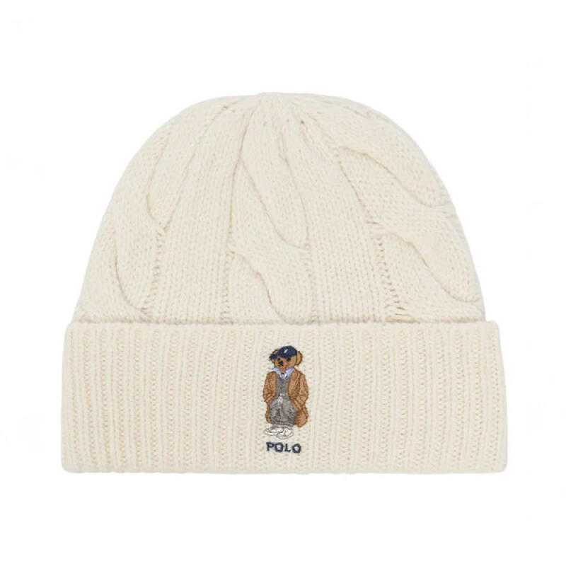 Шапка-бини с мишкой Polo Ralph Lauren 455981433001 455981433001