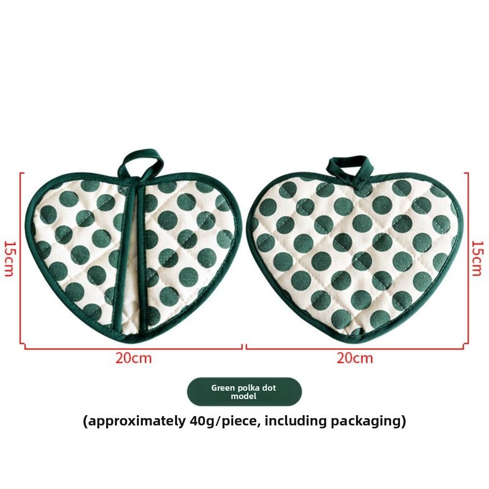 1pcs Double Layer Insulation Pads 2 in 1 Oven Gloves Creative Anti-scalding Gloves  Baking Kitchen