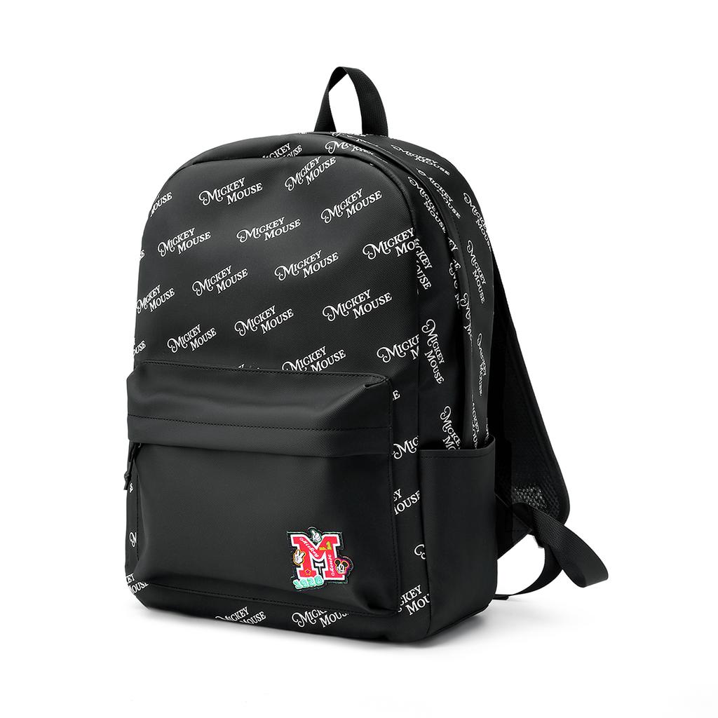 New Disney Mickey Series Fabric Backpack Laptop Bag Unisex White/Black/Pink DHB41490-A