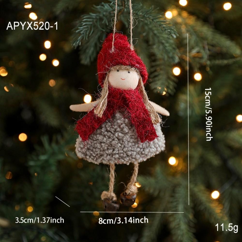 Fabric Animal Pendants Christmas Doll Ornaments Christmas Tree Hanging Christmas Tree Decorations