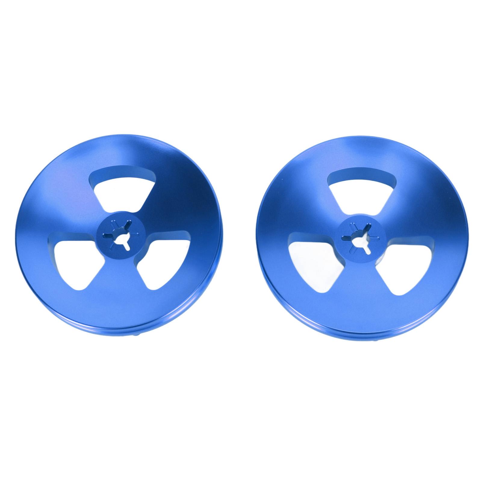 

1 пара 14-дюймовых оптических валов NAB-концентраторов, алюминиевое полированное основание, открыватель катушечных лент для синий