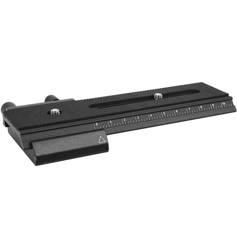 

LP-01 Macro Long Focusing ClosE Up Quick Rlease Plate Slide Rail for DSLR Cameras
