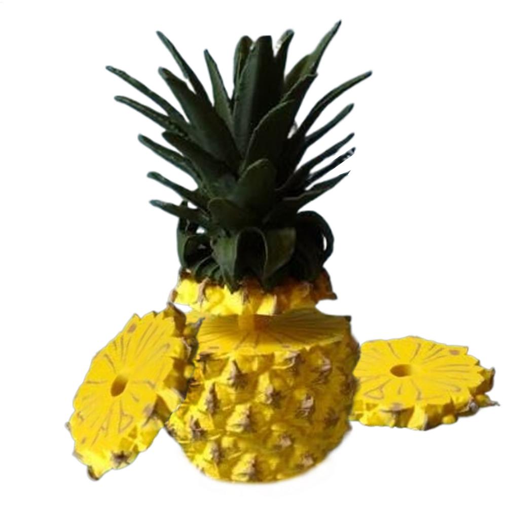 

Creative Pineapple Decorative Coasters Durable Heat Resistant Tea Coffee Cup Pad Tabletop Protection Place Mat Home Decor жёлтый