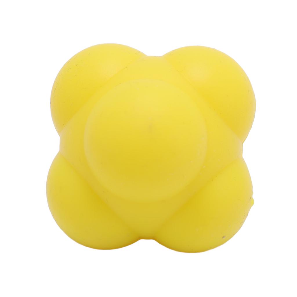 Piłka Treningowa Agility Silikonowa Sześciokątna Nierównomierny Tor Odbicia Prędkość Koordynacja Ręka-Oko Tr