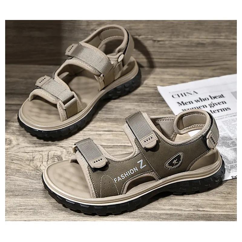 Nuovi Sandali Uomo Estivi Autentici Scarpe Casual Classiche Uomo Sandali da Spiaggia per Esterno Sandali Romani Estivi Uomo Scarpe da Acqua