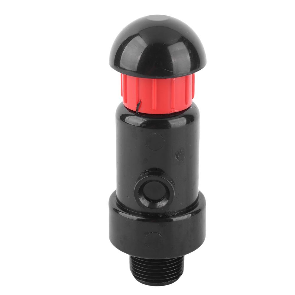 2Pcs Plastic Irrigation Exhaust Valve Black Irrigation Tools  Greenhouse Irrigation