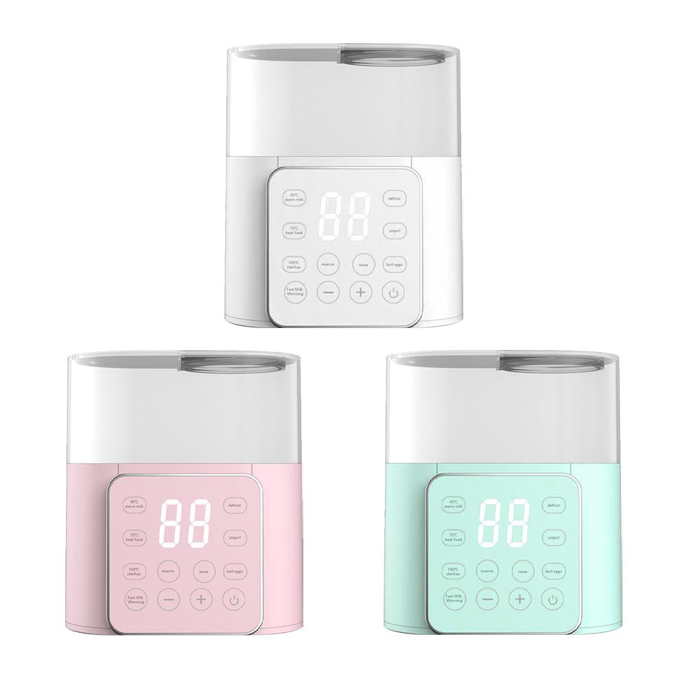 Scaldabiberon portatile multifunzione, scaldabiberon veloce per alimenti per bambini, spegnimento automatico, riscaldamento costante per 12 ore per latte materno o artificiale