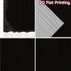 2D FLAT PRINTING 2pcs Curtains (Without Rod) Vintage Ornate Border Frame Popular Curtain Fabric Yarn Curtains Romantic Use for