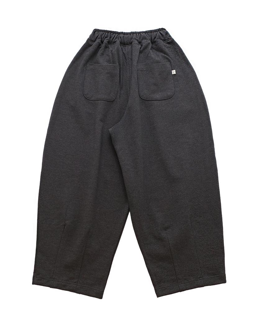 A NOTHING Heavy-Terry Balloon Sweat Pants (Charcoal)