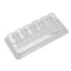 50pcs Tattoo Cartridge Needle Trays Disposable Transparent Tattoo Cartridge Needle Plates