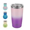 BOTTLE BOTTLE Tumbler with No Large Capacity Water Double Stainless Coffee Vacuum Keeps Hot and Drinks Purple Lid, Spills, 600ml, Bottle, Walled,