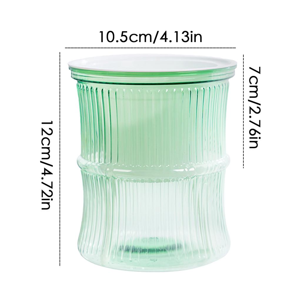 

Силиконовые настольные цветочные горшки Маленькие горшки для растений Герметичные автоматические горшки для полива Для внутреннего балконного озеленения дома светло-зеленый