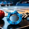 Bowlingkugel-Spinner-Ständer, 360 Grad drehbarer Becher, Professioneller Zahnradhalter, Universelles Zubehör für Reinigungs-, Polier- und Ausstellungsständer