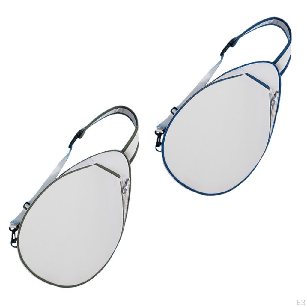 Tennis Tasche Schläger Abdeckung Tragbare Paddel Halter Ausrüstung Tragen Leichte Crossbody