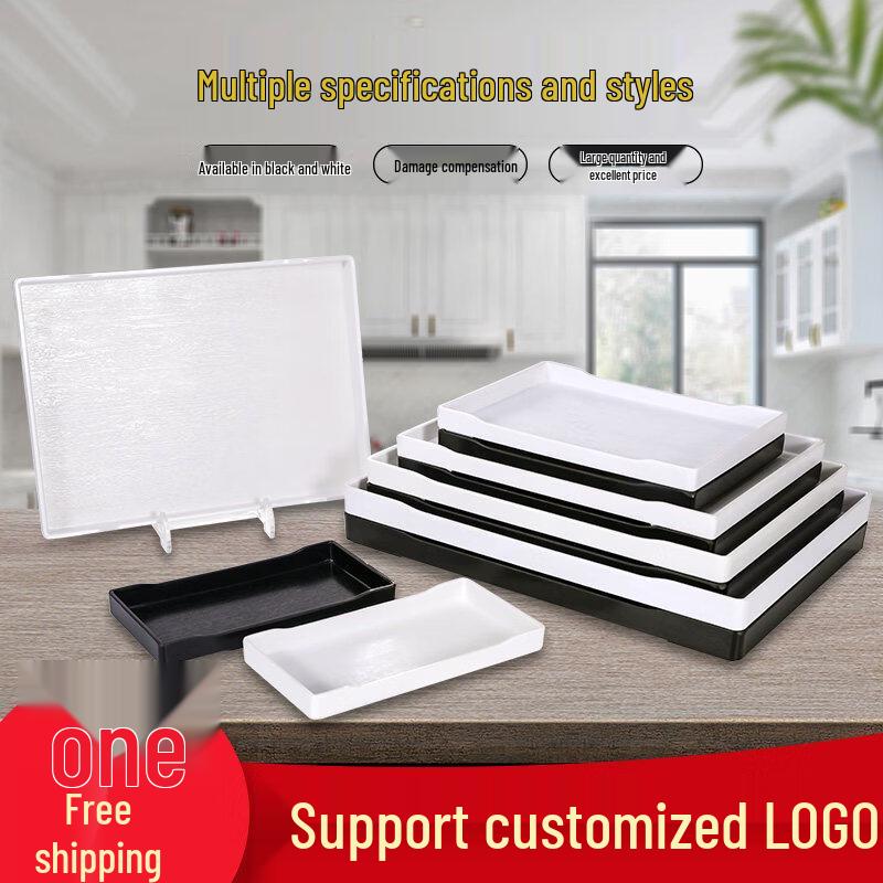 Rectangular Plastic Serving Tray