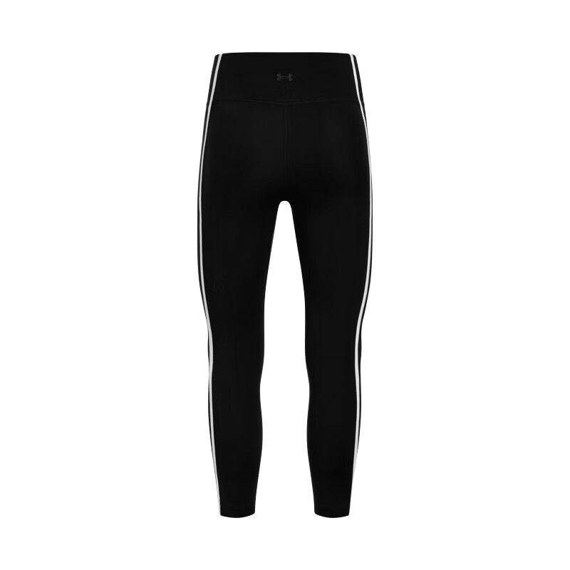 Under Armour Meridian Soft Series High-Waisted Elastic Training Slim Fit Nine-Point Sports Pants Women pants Black 6005411-002