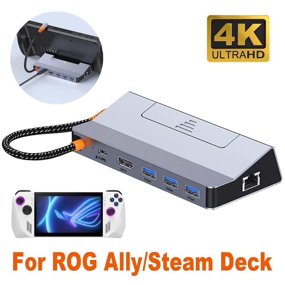 

Подставка Портативная консоль Базовая игра Док-станция расширения для ROG Ally/Steam Deck Home Office