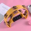 EASTTOP Double-ring Tambourine with Color Box for Kindergarten Teachers and Children's Performances