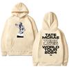 Hot Singer Tate Mcrae The Think Later World Tour Double Sided printed Sweatshirt Men women vintage pullover Unisex Fleece Hoodie