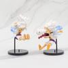 5Pcs/set One Piece Figure Toys Gear 5 Nika Luffy Sun God Q Version PVC Figurine Cartoon Luffy Anime Collection Model Dolls Gifts