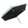Tri-fold six-bone ultra-light automatic umbrella vinyl fabric sun protection umbrella UV protection weather and rain dual-purpose pocket umbrella