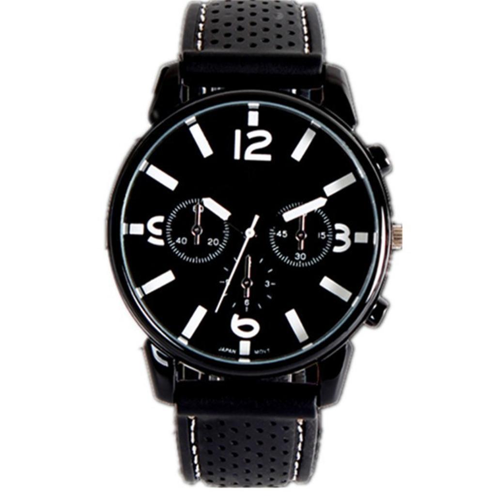 Men's Waterproof Luminous Running Alarm Clock Watch