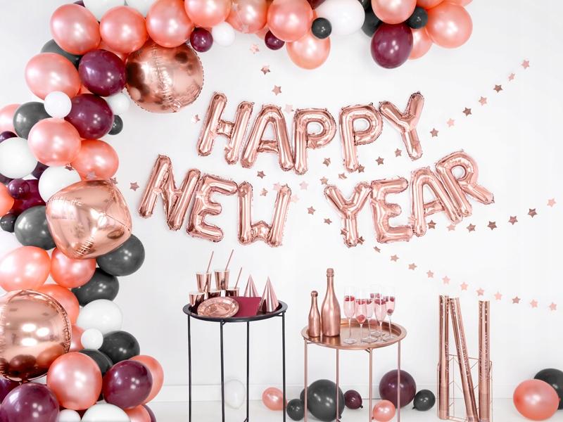 Foil Balloon Letter "P", 35Cm, Rose Gold 1pc