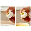 Mini Press-Style Oil Dispenser 100ml Cooking Oil Jar Glass Bottle Press Type Seasoning Storage Bottle Spice Oil Control Bottle