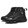 Rotating Button New Safety Shoes Men Anti-smash Anti-puncture Work Shoes Fashion Men Sport Shoes Security Protective Boots Men
