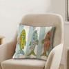 Fodera per Cuscino Animali con Sfondo a Strisce Cuscino Decorativo Divano Decorazione Casa fodere per cuscini