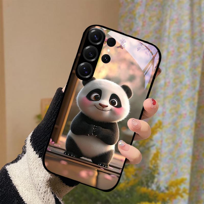 Glas Hülle Für Samsung S20 Ultra 5G Harte PC Gehärtetes Glas Handy Hülle Für Galaxy S21 / S22 / S23 / S24 / S30 Ultra Fundas Hüllen