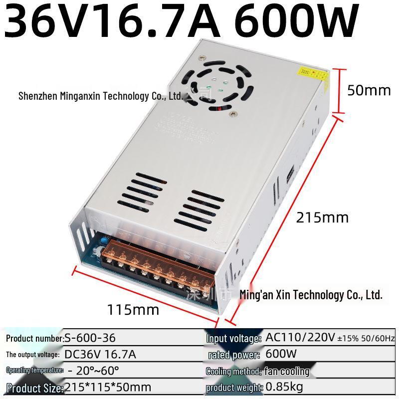 220V to Multi-Voltage Switching Power Supply for LED Strips and Monitors (5V, 12V, 24V, 36V, 48V; 5A-30A)