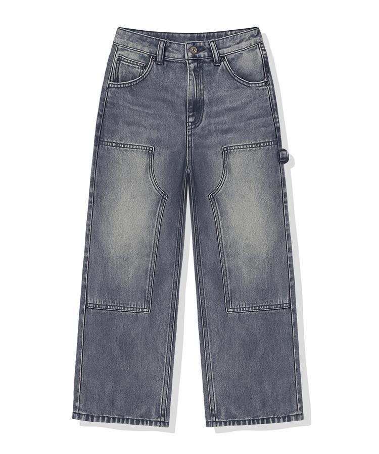 ULIFEZIP [Set] Zebrie Normal Women'S Carpenter Washed Wide Pants 11 Color [Ulzd_0044] (A Type)