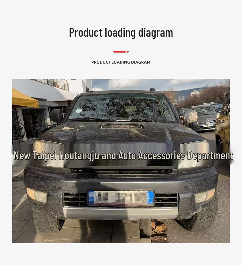 Toyota 02-05 Hilux Surf and 4Runner Grille Replacement