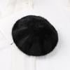 Women Painter Hat Solid Color Octagonal Dome Top Beret Hat Autumn Winter Warm Plush Hat Fashion Accessories