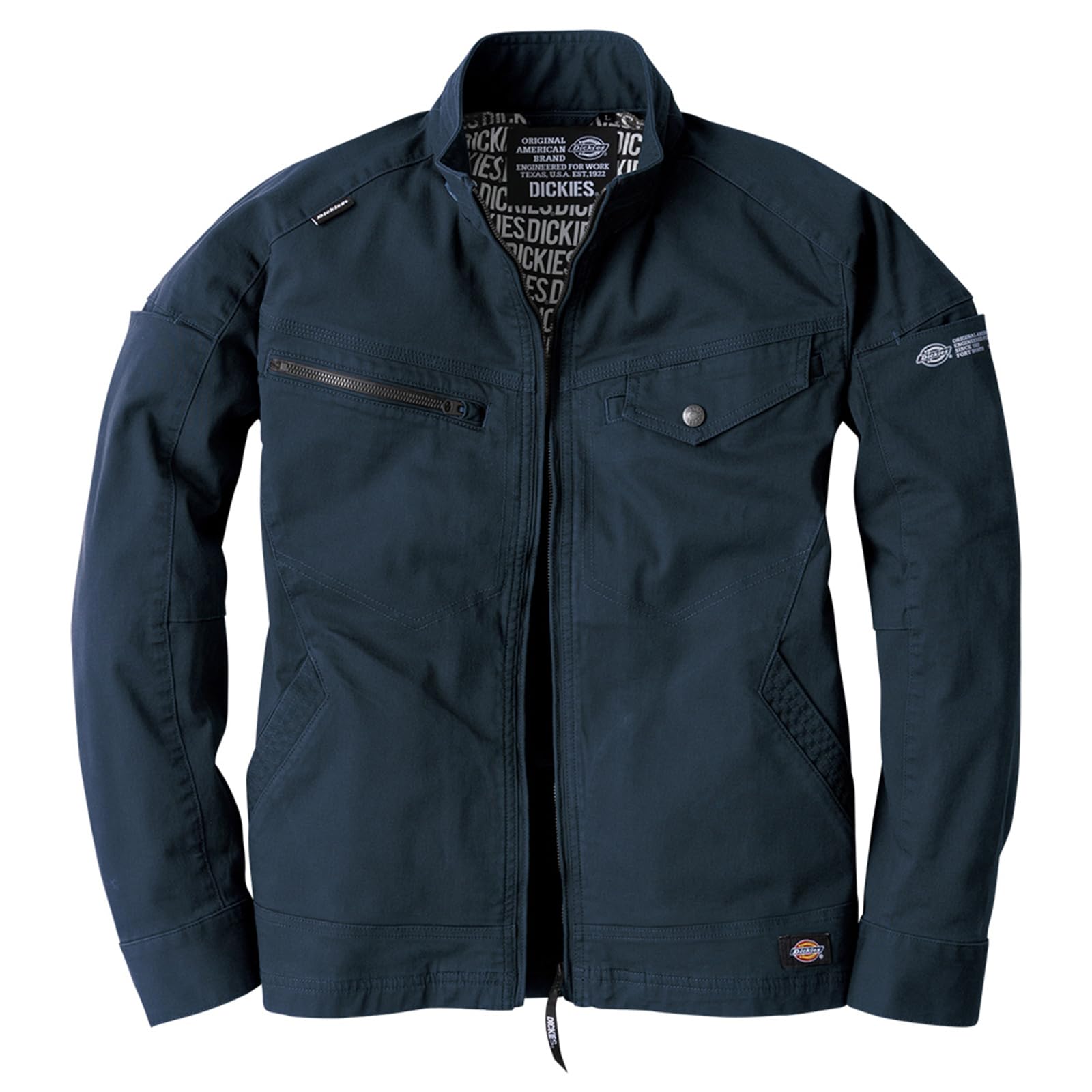 

Dickies Long Sleeve Jacket D-2880 Workwear Blouson Year-Round Stretch 2023 Dickies CO-COS Pro Uni Sticker Included Size 13. Black, Size 4L