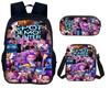 Student Schoolbag Three-Piece Girl Large-Capacity Middle School Student Backpack