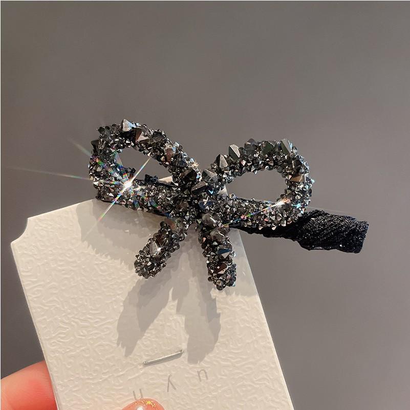 

Корейская роскошная заколка-бант со стразами - Высококлассная заколка для волос для женщин