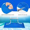Wasserabweisende rutschfeste Poolmatte Langlebige Konstruktion Bootsdeckmatte Schwimmbad