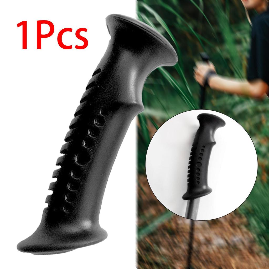 Trekking Rod Handle Monopod Cane Head Attachment Converter Grip Hiking Pole