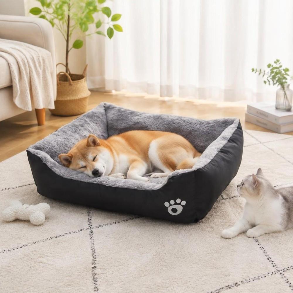 Multi-size Winter Dog Bed PP Cotton Plushie Pet Kennel New Pet Sleeping Nest For Puppy