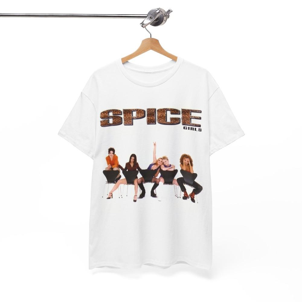 

The Spice Girls Tshirt Vintage Album Cover Photo Shoot Unisex Heavy Cotton Tee 1 Unisex T-Shirt XXXXL