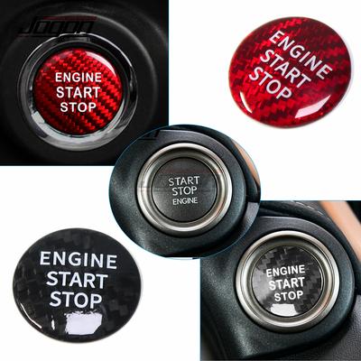 Carbon Fiber Car Ignition Engine Start Stop Switch Button Sticker Sequ Trim For LEXUS RC NX GS ES IS RC F RX LX 2013-2018