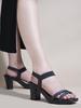 Shoetopia Sandali Casual Eleganti Comodi Premium da Donna | Suola Leggera Antiscivolo per Esterno | Suola con Presa Forte Calzature Durevoli per Tutti i Giorni