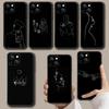People Line Art telefoniümbris iPhone'ile Samsung Galaxy Redmi Xiaomi Oppo OnePlus Note SA 7 8 9 10 11 12 13 14 20 21 22 23 53 54 Pro Max Plus Ultra