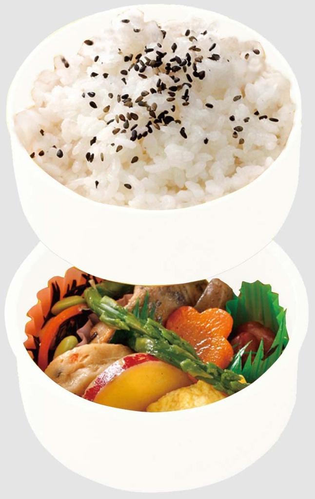 Skater Antibacterial Bento Made in Box, 2-Tier, Round, 500ml, TWEETY, Japan, ONWR1AG-A