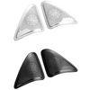 For Mercedes Benz E Class W214 2024-2026 Stainless Steel Silver Car Door A-pillar Horn Cover Trim Interior Car Accessories