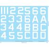 Australian Leopard Tank Numbers - 1/35 - German WW Decals - Waterslide, 1/35
