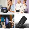 Lady Phone Cases for Samsung Galaxy Z Fold 7 Wallet Case with Rfid Card Holders S Pen Slot Crossbody Strap Full Body Protection